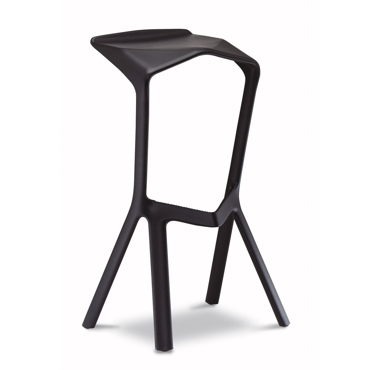 Stool Miura - black