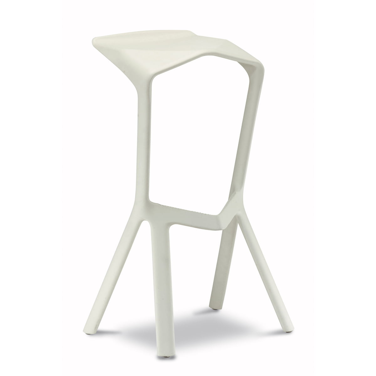 Stool Miura - white