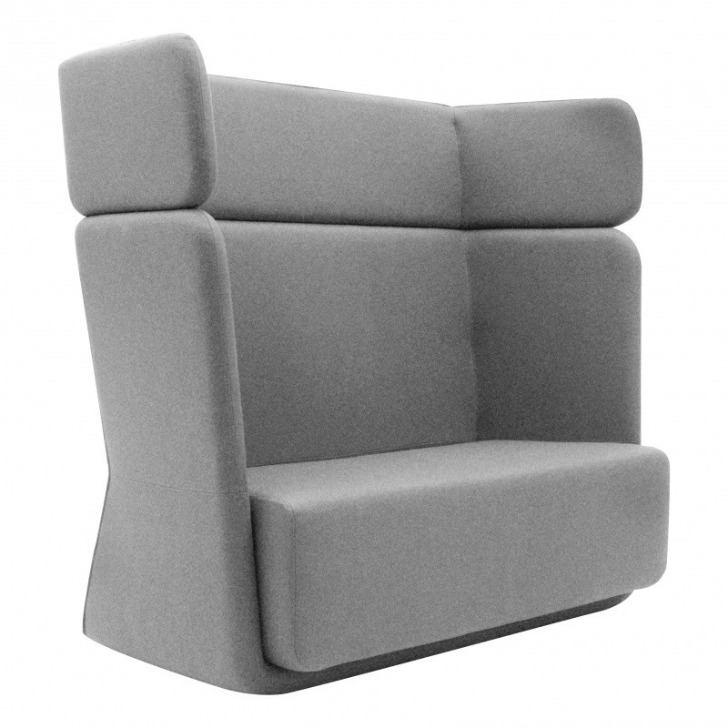 Softline Basket Sofa - Light grey