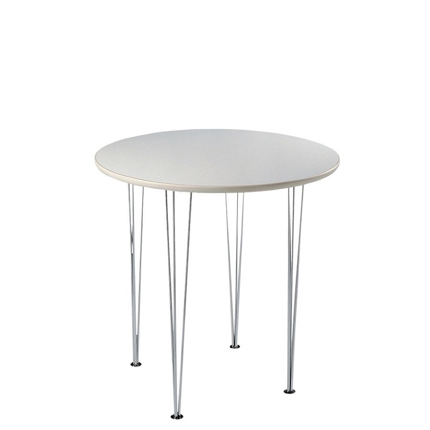 Table Maya - white Ø100
