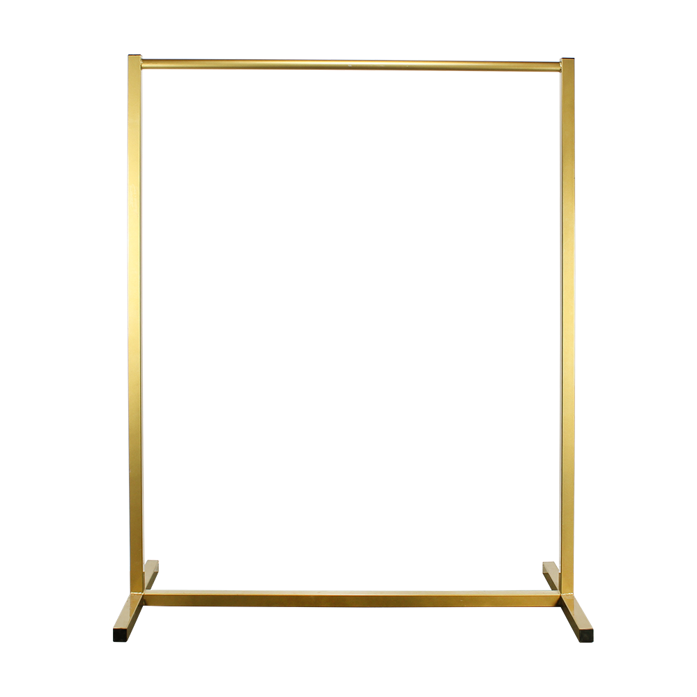 Golden Clothing rack - Showroom
