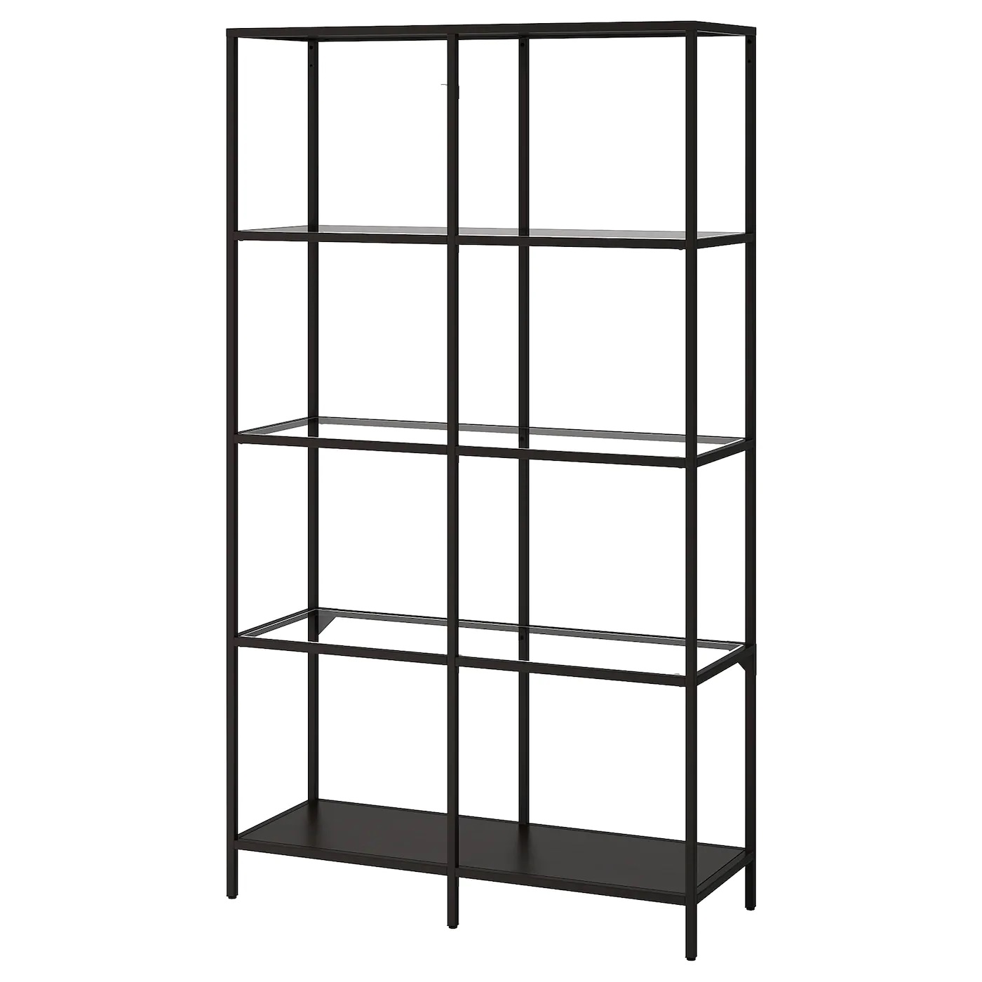 Black Metal Shelving Expo