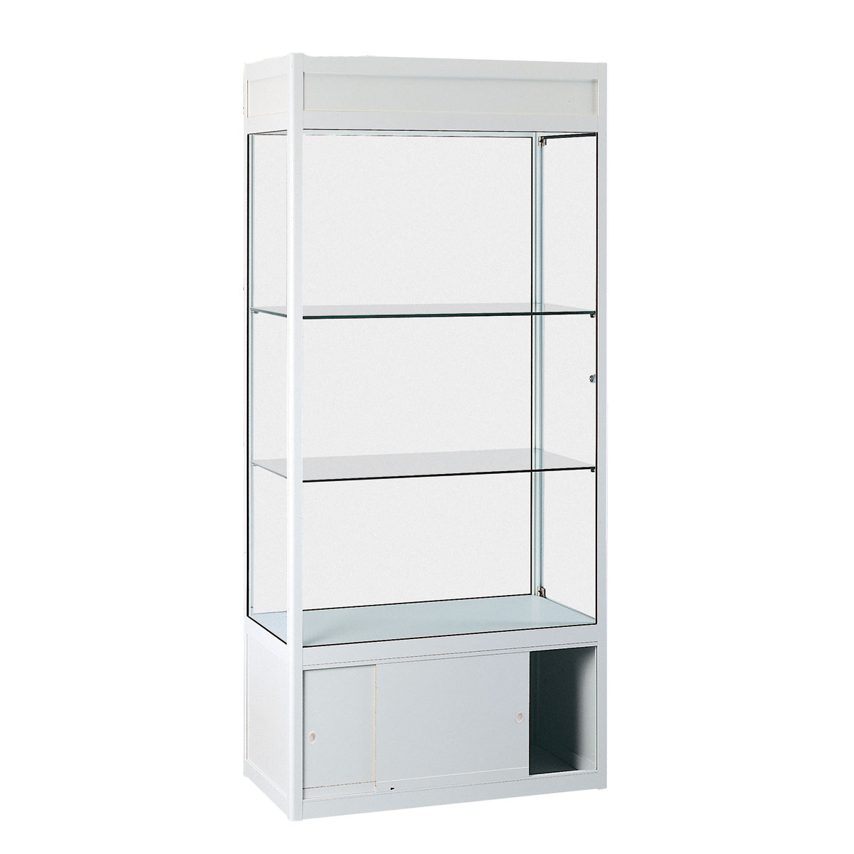 Showcase Tall Centre / Cabinet - White